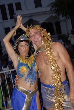 Body Painting 2008 photo - Duval Street, Key West
